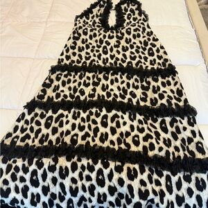 Stylish Leopard Print Dress